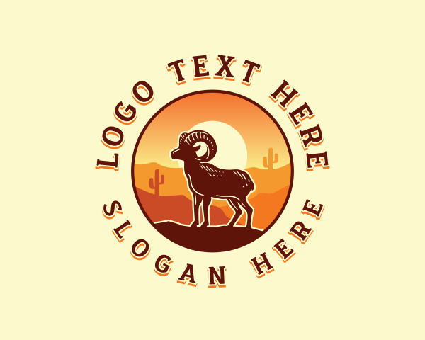 Desert Bighorn Sheep logo