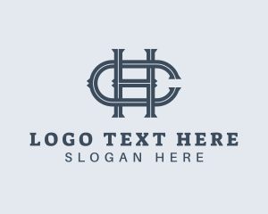 Simple Elegant Company Letter HC logo