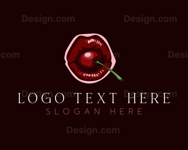 Sexy Cherry Lips Logo