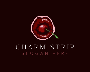 Sexy Cherry Lips logo design