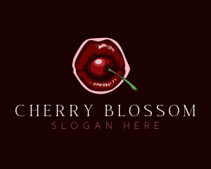 Sexy Cherry Lips logo design