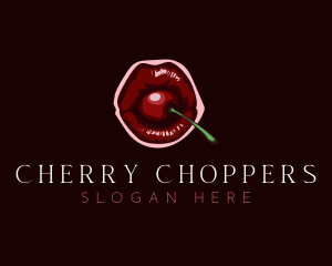 Sexy Cherry Lips logo design