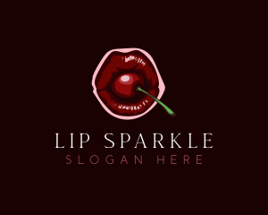 Sexy Cherry Lips logo design