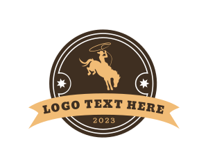 Rodeo Cowboy Ranch logo