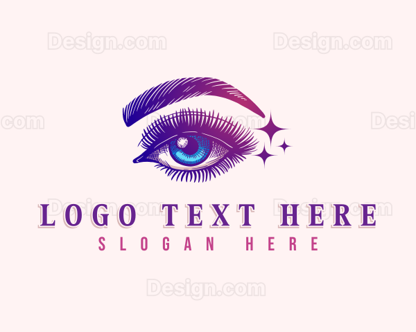 Eyelash Beauty Salon Logo