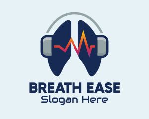 Respiratory Lung Headphones logo