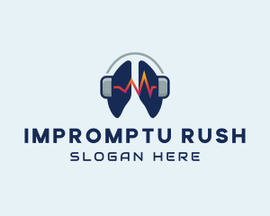 Respiratory Lung Headphones logo