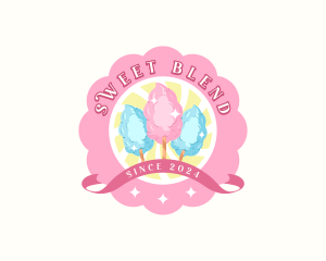 Sweet Cotton Candy logo design