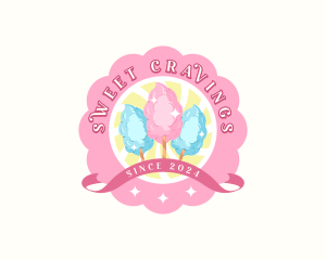 Sweet Cotton Candy logo design