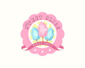 Sweet Cotton Candy logo design