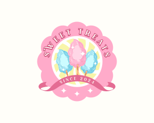 Sweet Cotton Candy logo design