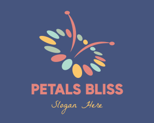 Petals Nature Spa logo design