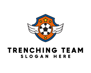 Soccer Team Shield logo design