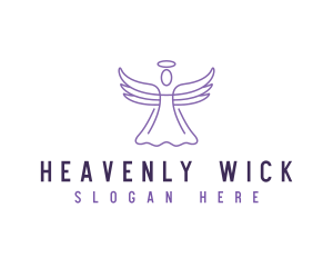 Holy Angel Wing  logo design