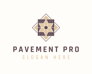 Floor Pavement Pattern logo design