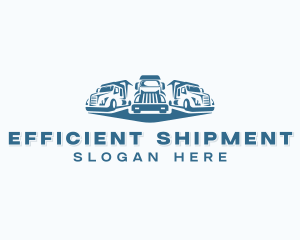 Truck Logistics Vehicle logo design