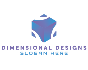 3D Technology Cube Company logo