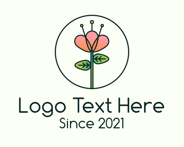 Hibiscus logo example 2