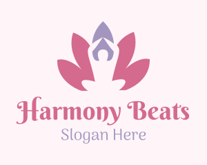 Feminine Lotus Yoga Massage   Logo