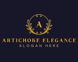 Elegant Floral Boutique logo design