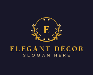 Elegant Floral Boutique logo design