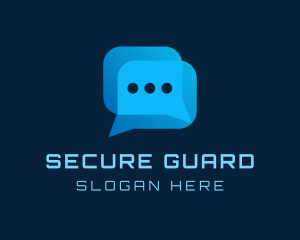 Cyber Messaging Chat App Logo