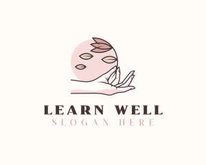 Hand Wellness Spa logo design