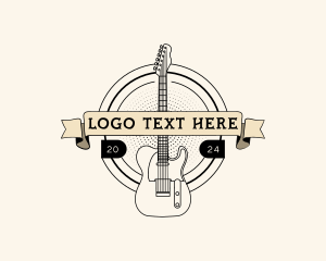 Rockstar Musician Guitar Band logo