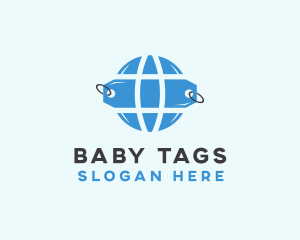 Price Tag Globe logo design