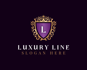 Luxury Shield Classic Premium logo design