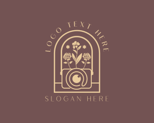 Floral Photo Camera logo