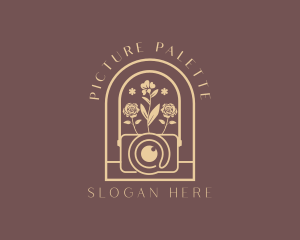Floral Photo Camera logo