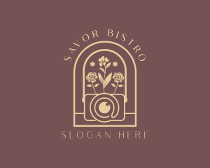 Floral Photo Camera logo