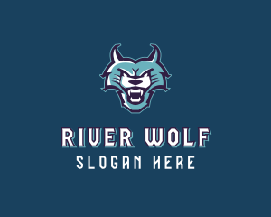 Wolf Safari Animal logo