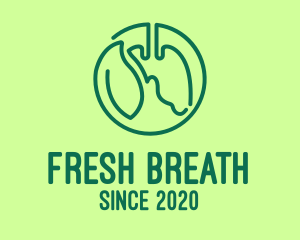 Green Leaf Lungs logo design