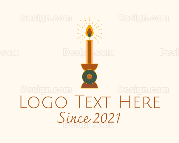 Spiritual Candle Decor Logo