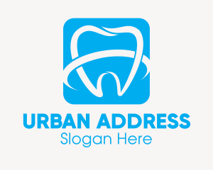 Molar Tooth Square logo design