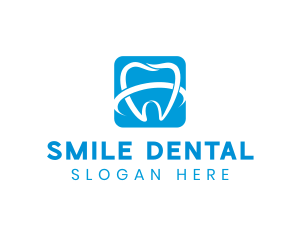 Molar Tooth Square logo design