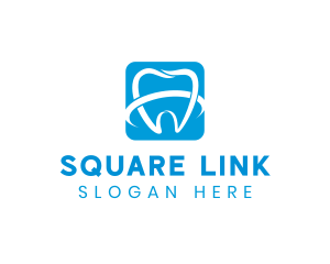 Molar Tooth Square logo design