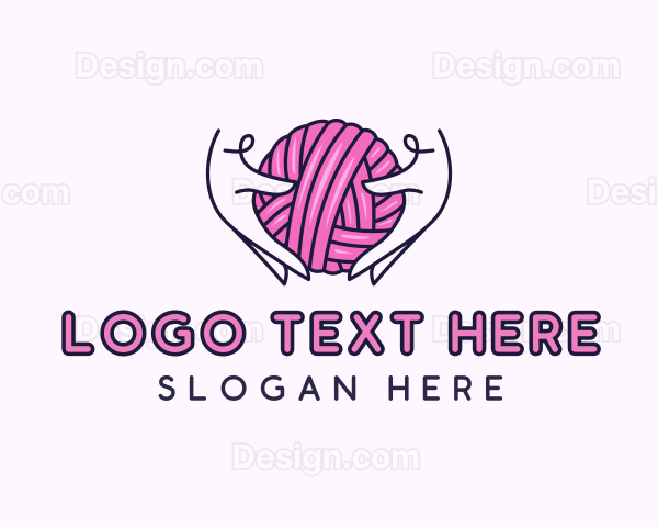 Crochet Hand Yarn Logo