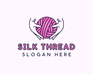 Crochet Hand Yarn logo design