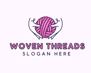 Crochet Hand Yarn logo design