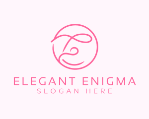 Elegant Salon Letter E logo design