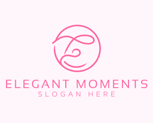 Elegant Salon Letter E logo design