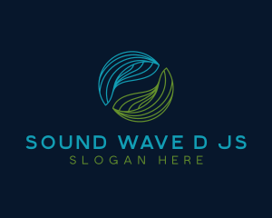 Leaf Wave Company logo design