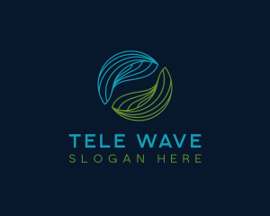 Leaf Wave Company logo design