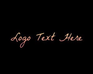 Simple - Deluxe Simple Script logo design