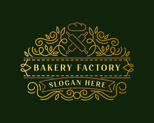 Bread Elegant Bakery logo design