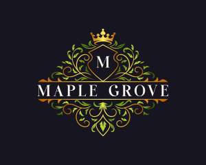 Luxury Royal Vines logo design