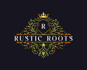 Luxury Royal Vines logo design